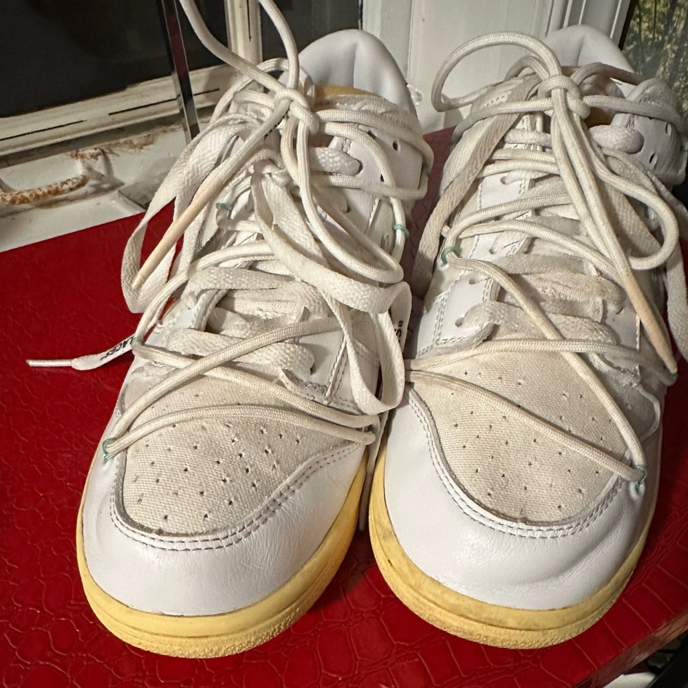 Nike Off-White Low Dunk 01 out of 50 white sneakers - Picture 7 of 13